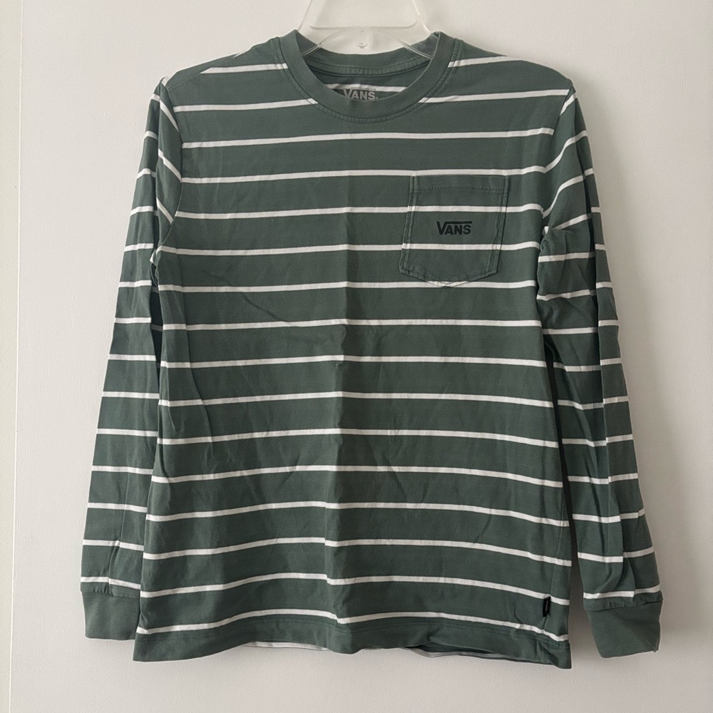 Vans Striped Long Sleeve Tee